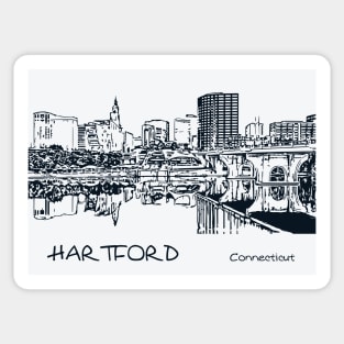 Hartford Connecticut Sticker